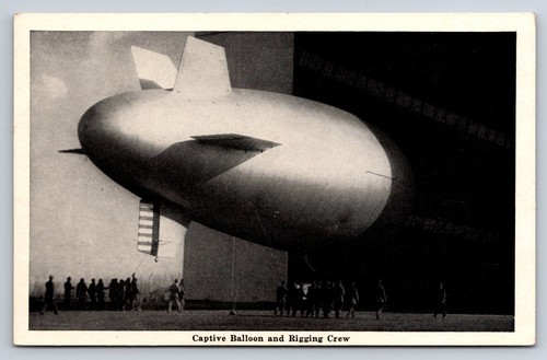Captive balloon rigging - &,