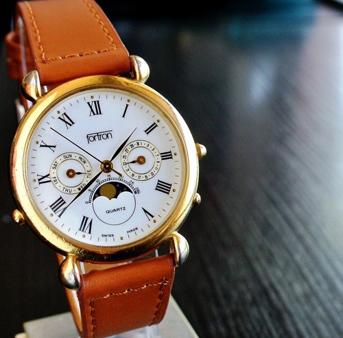 Vintage swiss fortron day - vintage, date
