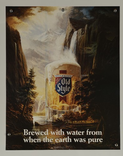 Old style beer - old,