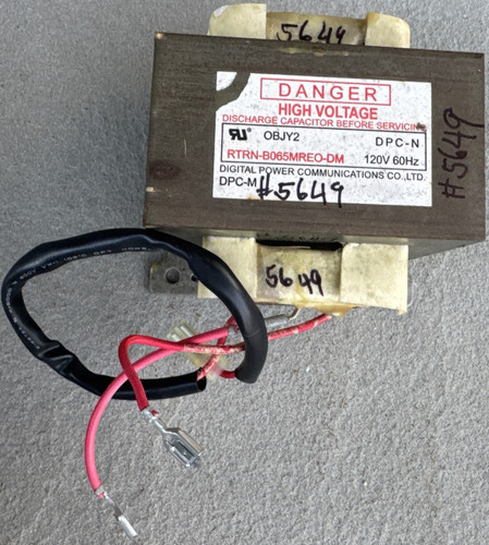 Viking microwave transformer - viking,