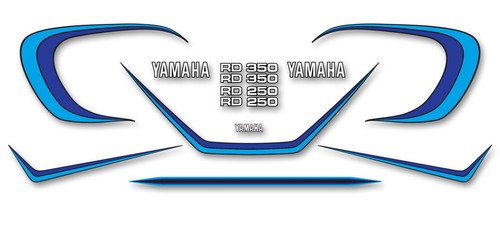 1981 rd350h decal set - 1981,