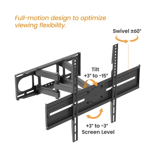 Full motion wall mount - wall, for