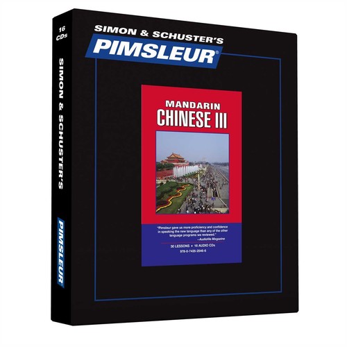 Pimsleur chinese mandarin - pimsleur,