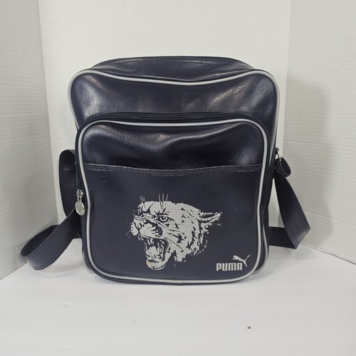 Vtg puma crossbody bag navy - crossbody,