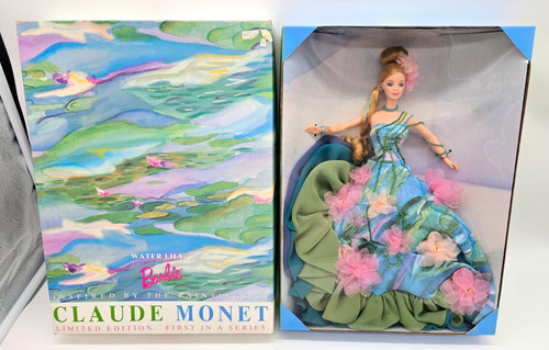 Barbie water lily claude monet - water,