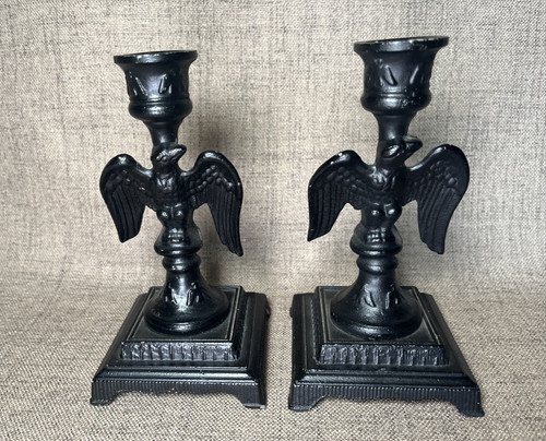 Vtg emig set eagle - set, candle