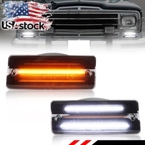 Smoked led front parking - front,