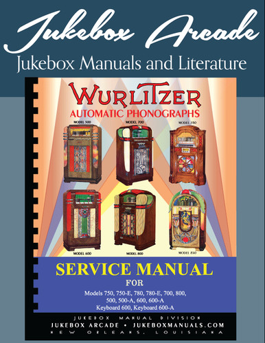 Wurlitzer 750 750e - 750,, 780