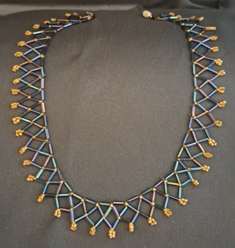 Art deco peacock - deco, iridescent