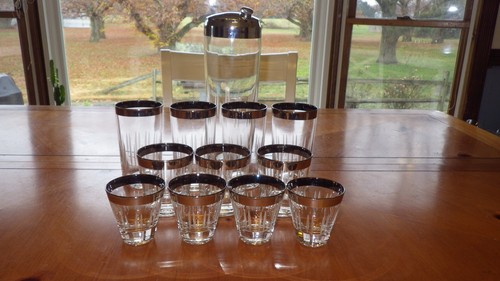 Crystal bar mixer shaker set - bar,