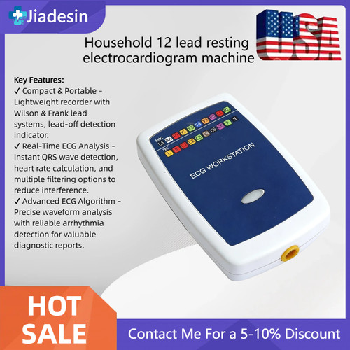Lead rest ecg machine - rest,