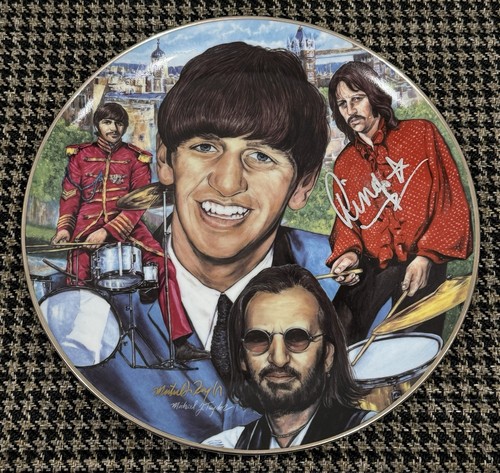 Ringo starr beatles signed - starr,