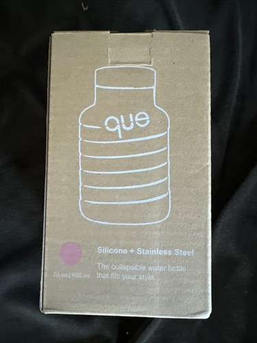 Collapsible que water - collapsible, bottle