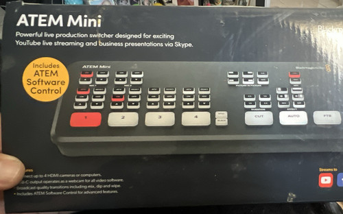 Blackmagic design atem mini - design,