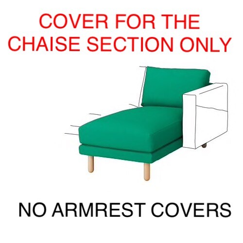 Ikea norsborg chaise section - norsborg,