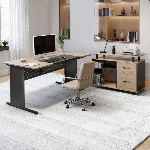 Uimoso executive desk shaped - uimoso,