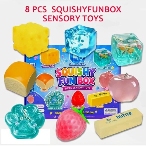 Squishy fun box - pcs, sensory