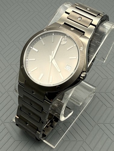 Swiss movado gray pvd - swiss,