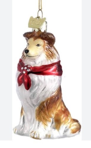 Quality glass sheltie - glass, shetland