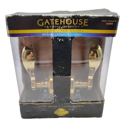 Gatehouse solid brass bed - solid,