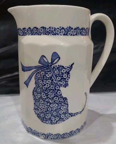Vintage ironstone pitcher - vintage,