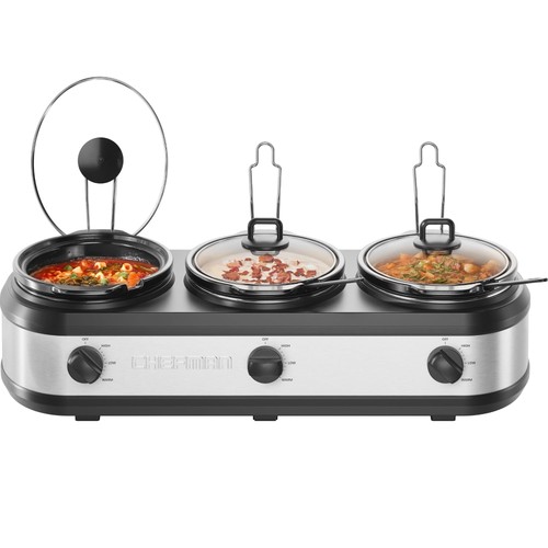 Triple slow cooker - slow,