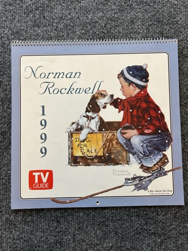 Norman rockwell 1999 calendar - norman,