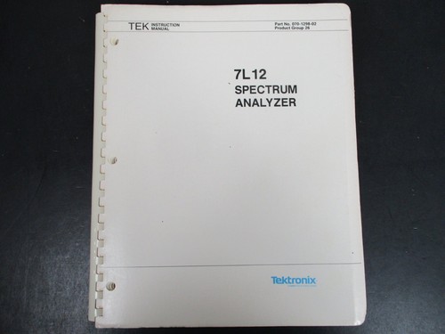 7l12 spectrum analyzer - 7l12,