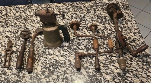 Vintage antique hand tools - hand,