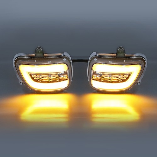 Pair front led - led, turn