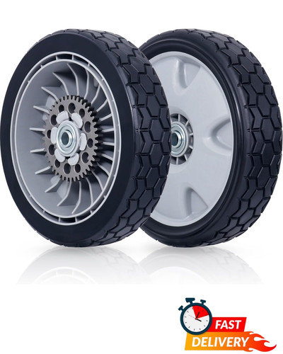 Lawn mower rear wheels kit - lawn,