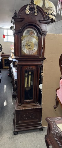 Herschede carved mahogany - herschede,