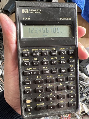 10b financial calculator - hp,