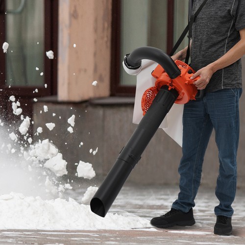 Handheld gas powered leaf - handheld,