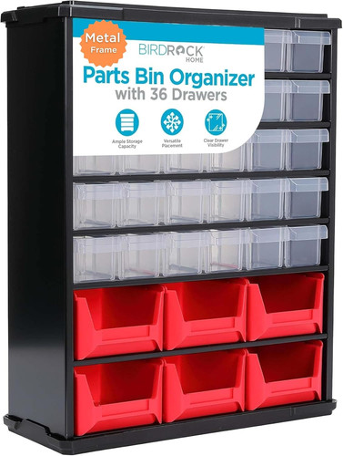 Craft organizer bin with - with, 36