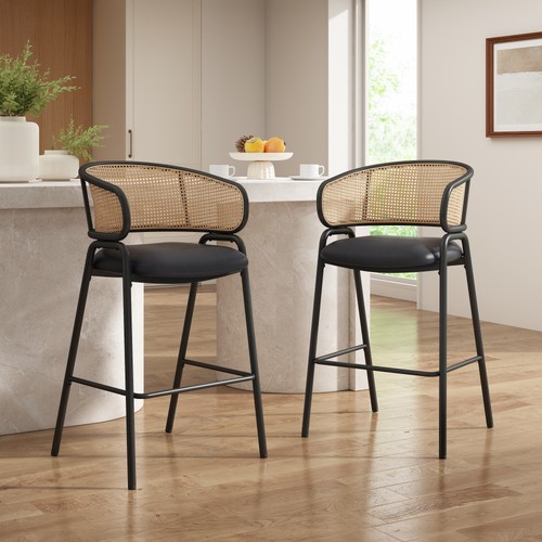 Metal bar stool set 2 - set,