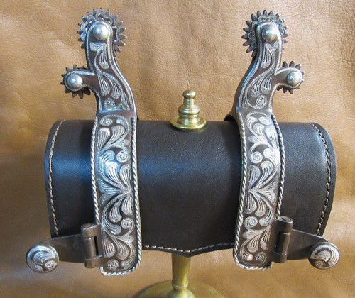 Garcia silver spurs floral - e,