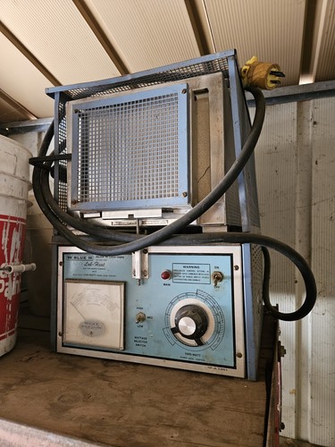 Blue lab heat furnace - blue,