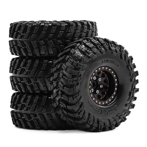 4pcs brass tires beadlock - brass,