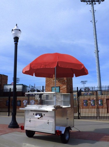 Mobile hot dog cart trailer - mobile,