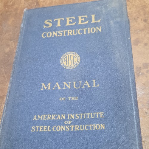 Steel construction manual aisc - construction,