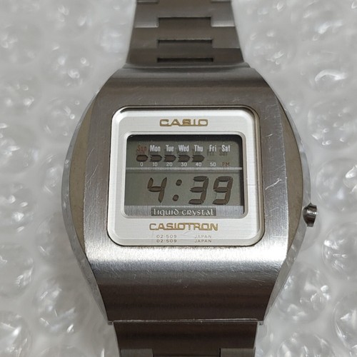 Working casio casiotron 02 - working,