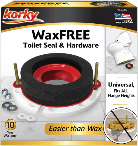 Korky universal toilet waxfree - universal,