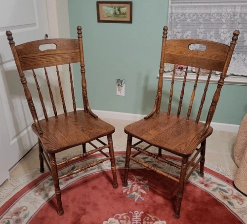 Vintage solid dark oak - dark,