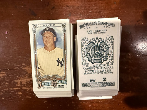 2025 topps allen - topps, a&g