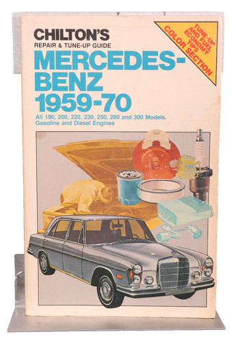 Mercedes repair manual - mercedes, 1959