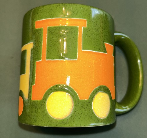 Vintage ceramic train - vintage,