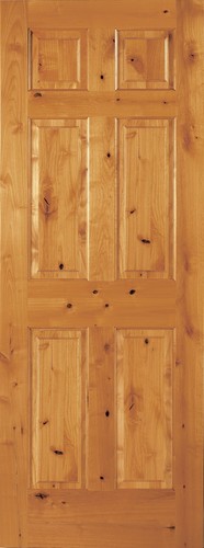 Panel raised knotty alder - panel,
