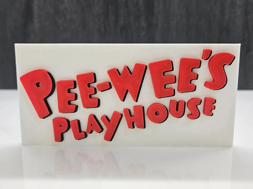 Pee wee playhouse - pee-wee's, logo
