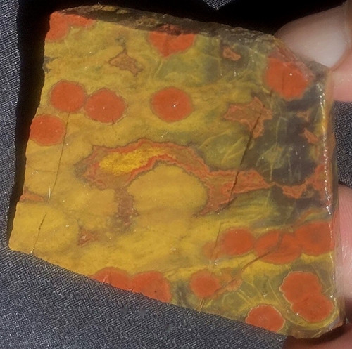 Morgan hill poppy jasper slab - morgan,